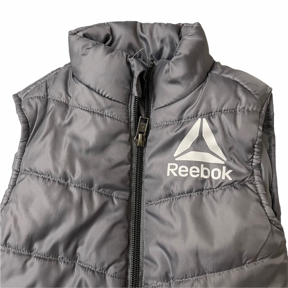 Reebok Puffer Vest Gray Size 2T - Picture 2 of 8
